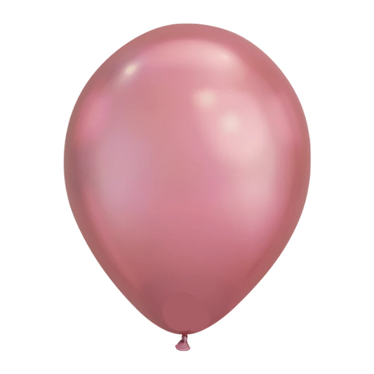 11-inch Chrome Mauve Plain Balloon