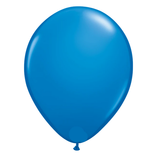16-inch Dark Blue Plain Balloon