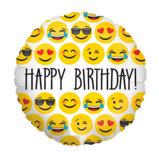18-inch Emoji Birthday