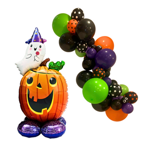 Hauntingly Fun Balloon Arrangement & Garland