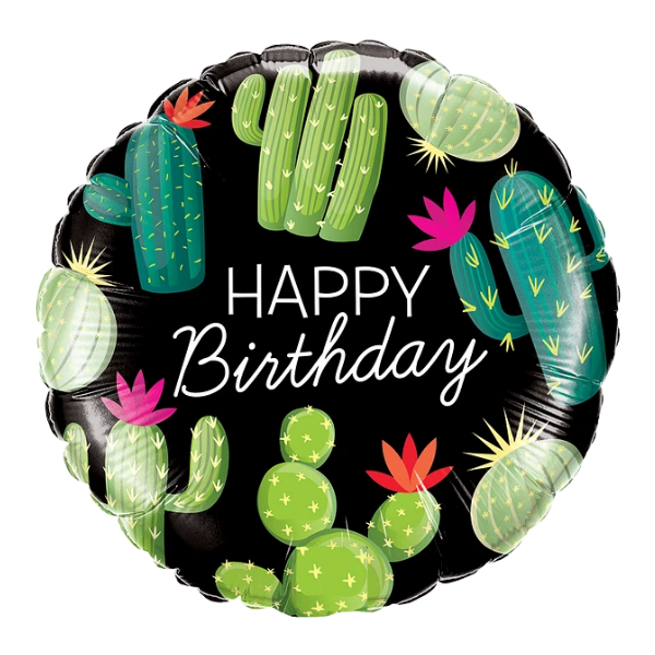 18-inch Birthday Cactuses