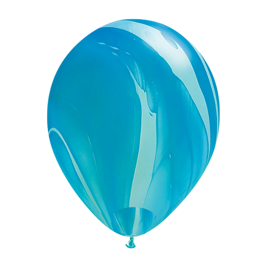 11-inch Blue Agate Helium-filled Balloon