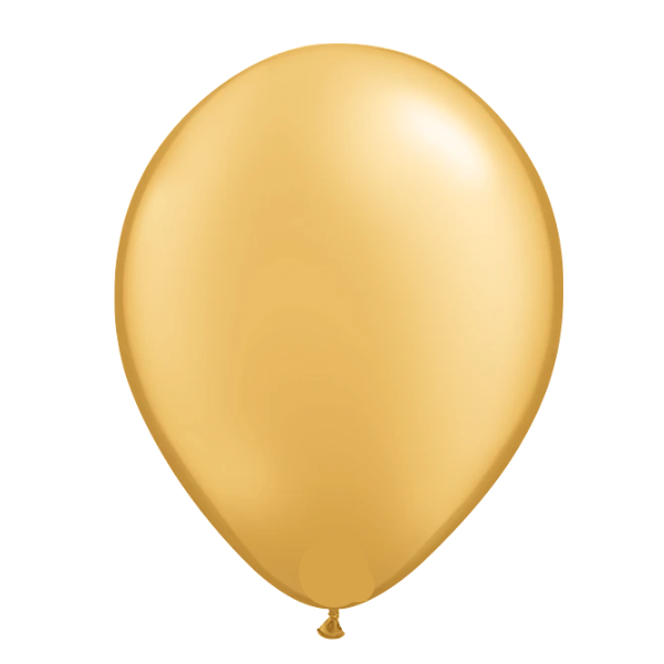 16-inch Metallic Gold Plain Balloon