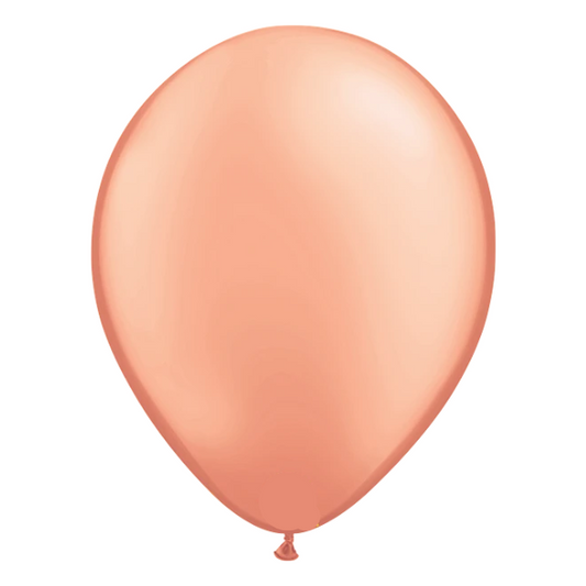 16-inch Metallic Rose Gold Plain Balloon