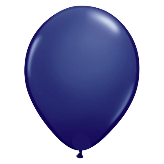 16-inch Navy Blue Plain Balloon