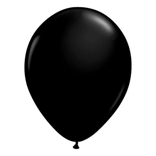 16-inch Onyx Black Plain Balloon