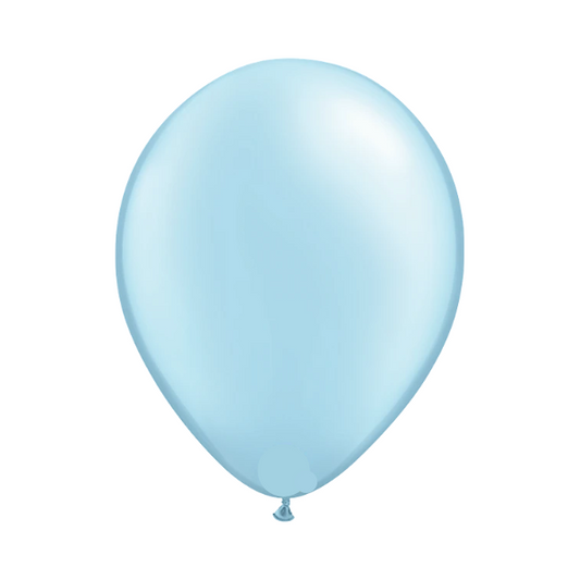 11-inch Pearl Light Blue Plain Balloon