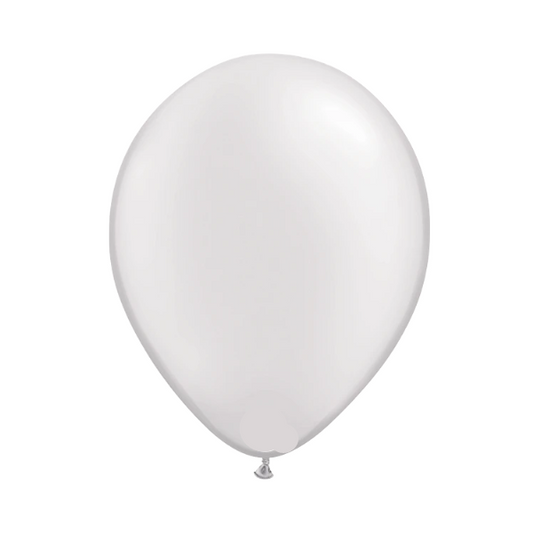 11-inch Pearl White Plain Balloon