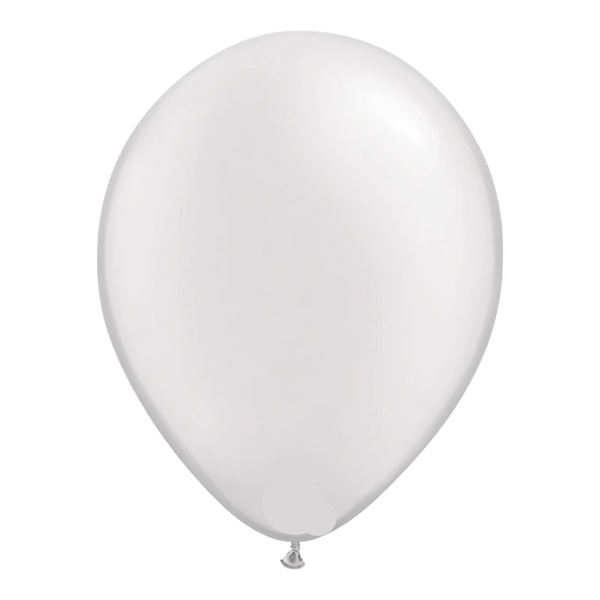 16-inch Pearl White Plain Balloon