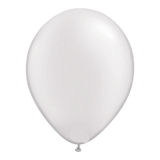 16-inch Pearl White Plain Balloon