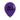 11 in Purple Halloween Latex Balloon