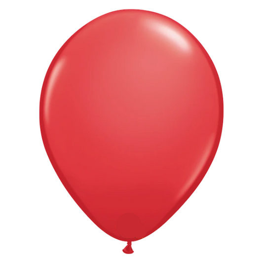 16-inch Red Plain Balloon