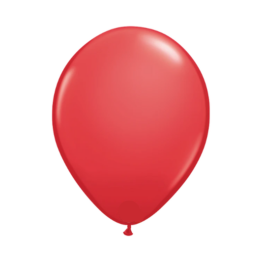 11-inch Red Plain Balloon
