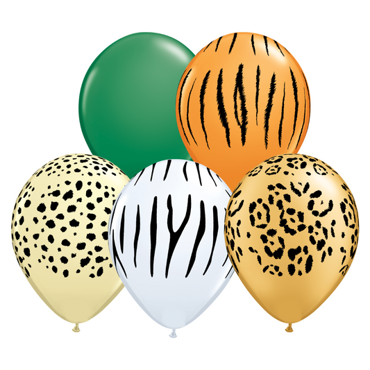 Dozen 11" Safari Balloons