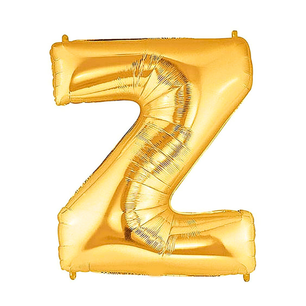 40-inch Gold Foil Letter (A to Z)