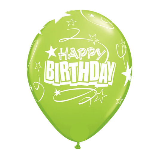 11-inch Latex Birthday Balloon - Green