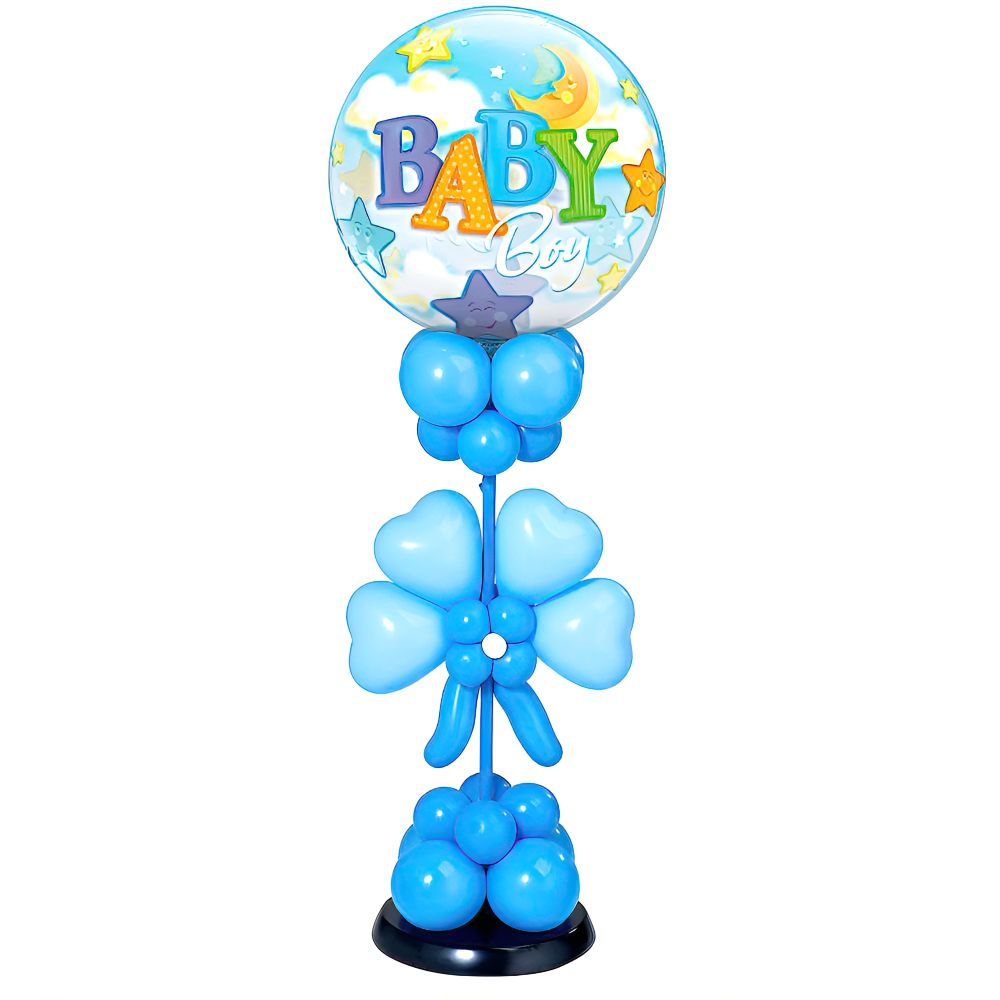 Hello Baby Balloon Arrangement