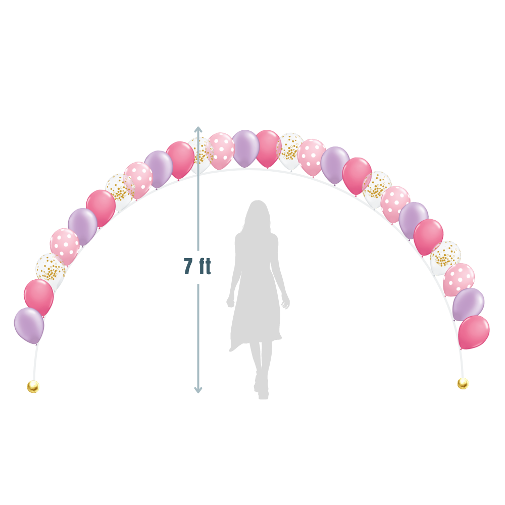 String Of Pearls Balloon Arch