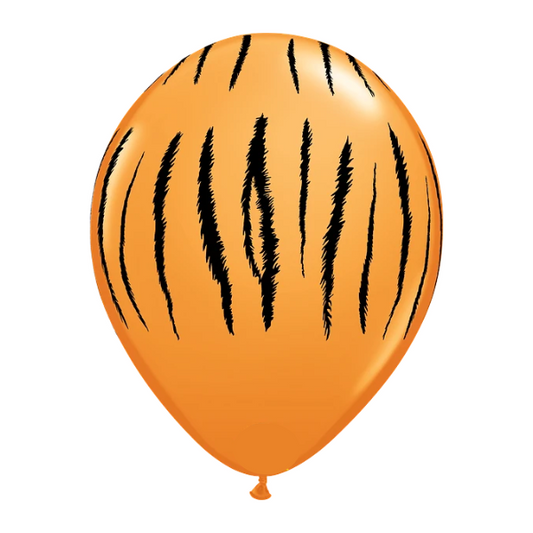 11-inch Tiger Prints Helium-filled Balloon