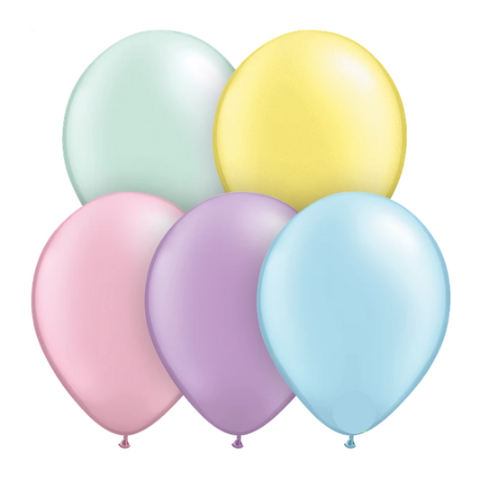 Dozen 11” Pastel Balloons
