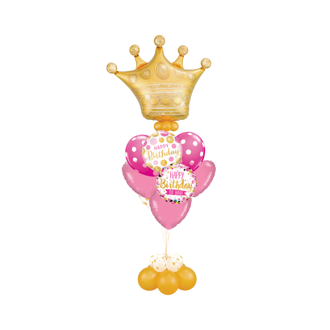 Birthday Queen! Balloon Bouquet