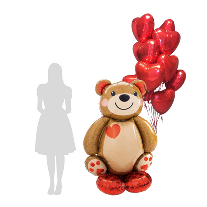 I Love You Beary Much! Balloon Arrangement