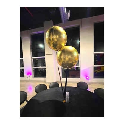 Double Orbz Balloons with Ribbon