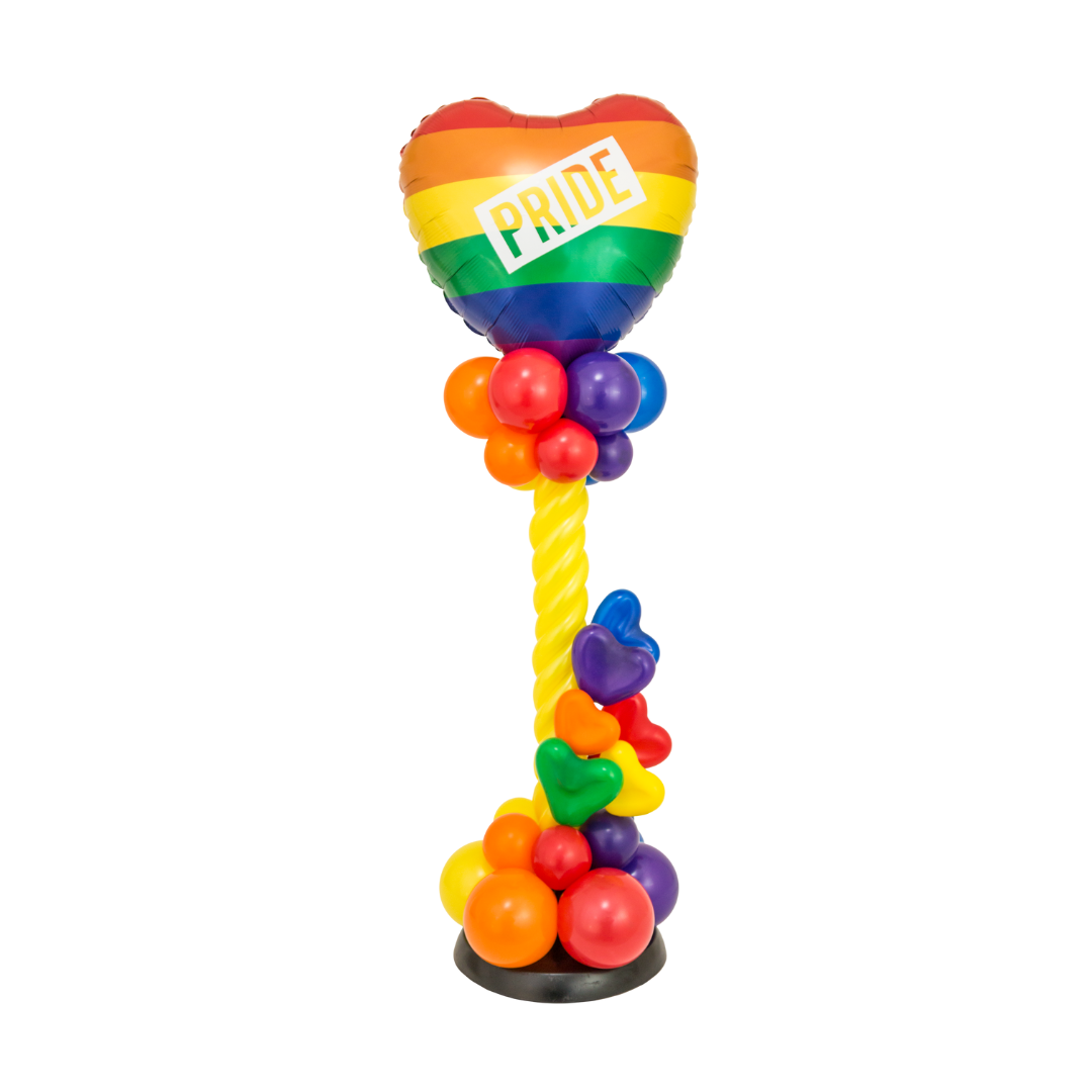 Love Pride Balloons Centerpiece