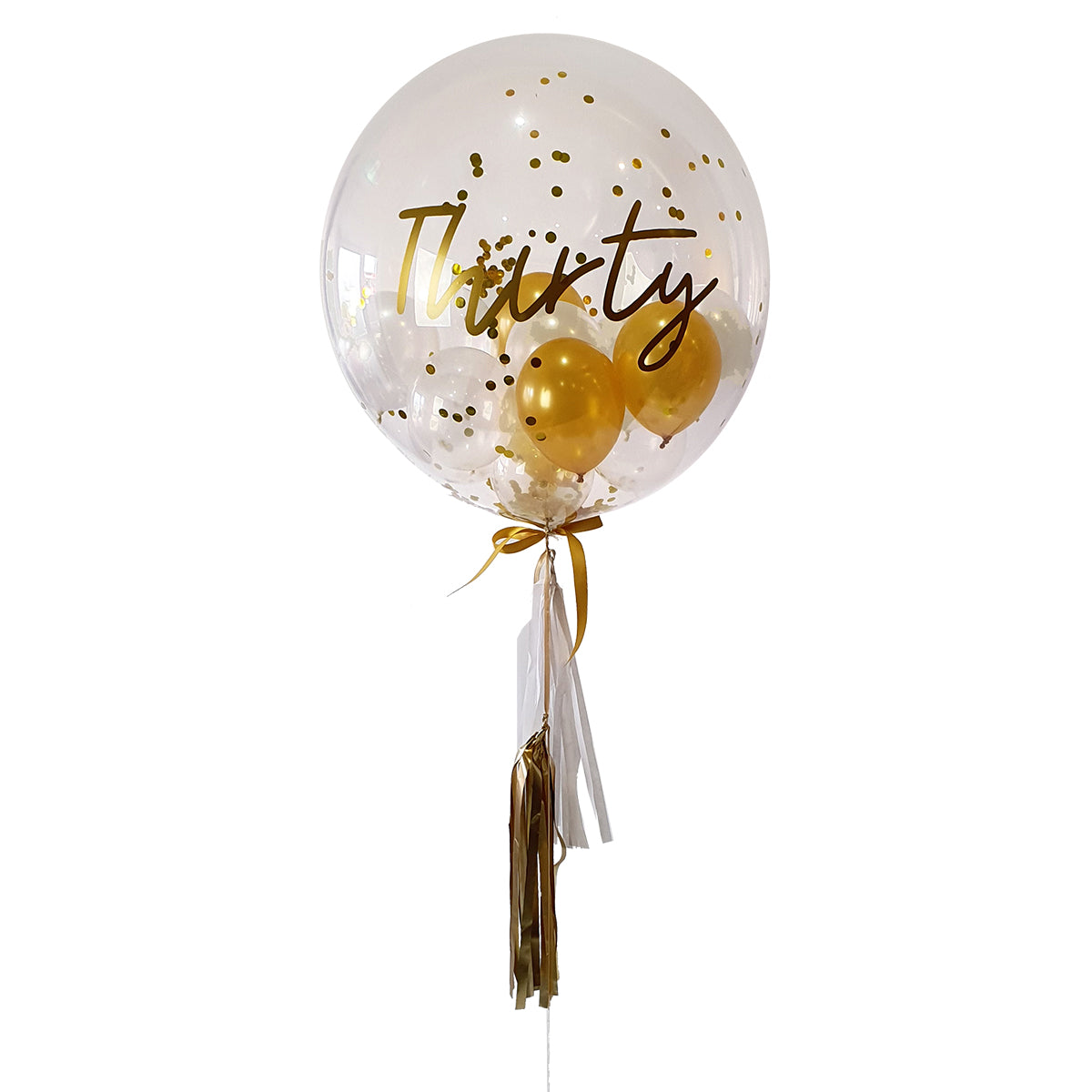 Bubble Balloon With Custom Message