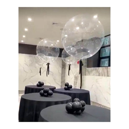 Bubble Bow Balloon Centerpiece