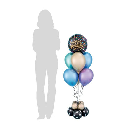 Colorful Birthday Balloon Bouquet