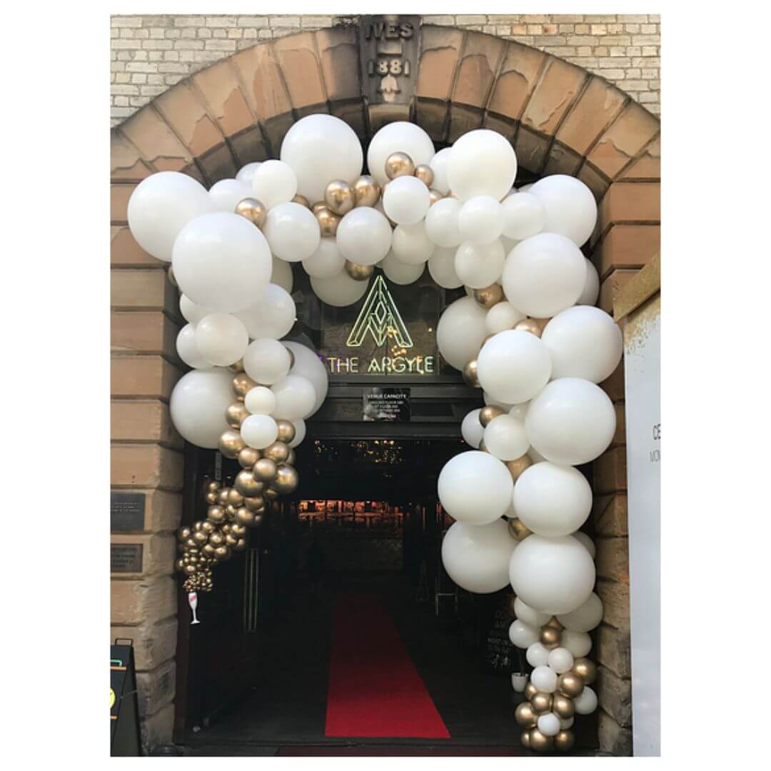 Organic Demi  Balloon Arch