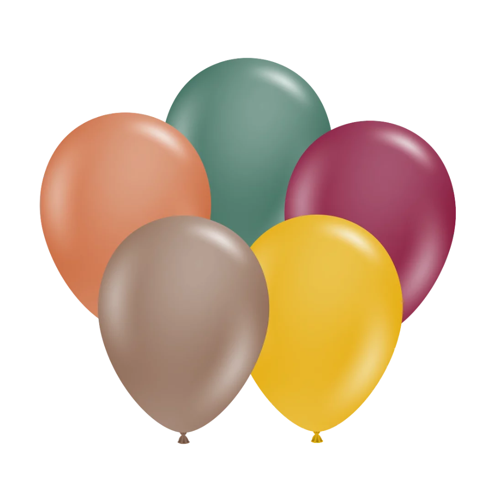 Dozen 16” Autumn Color Balloons