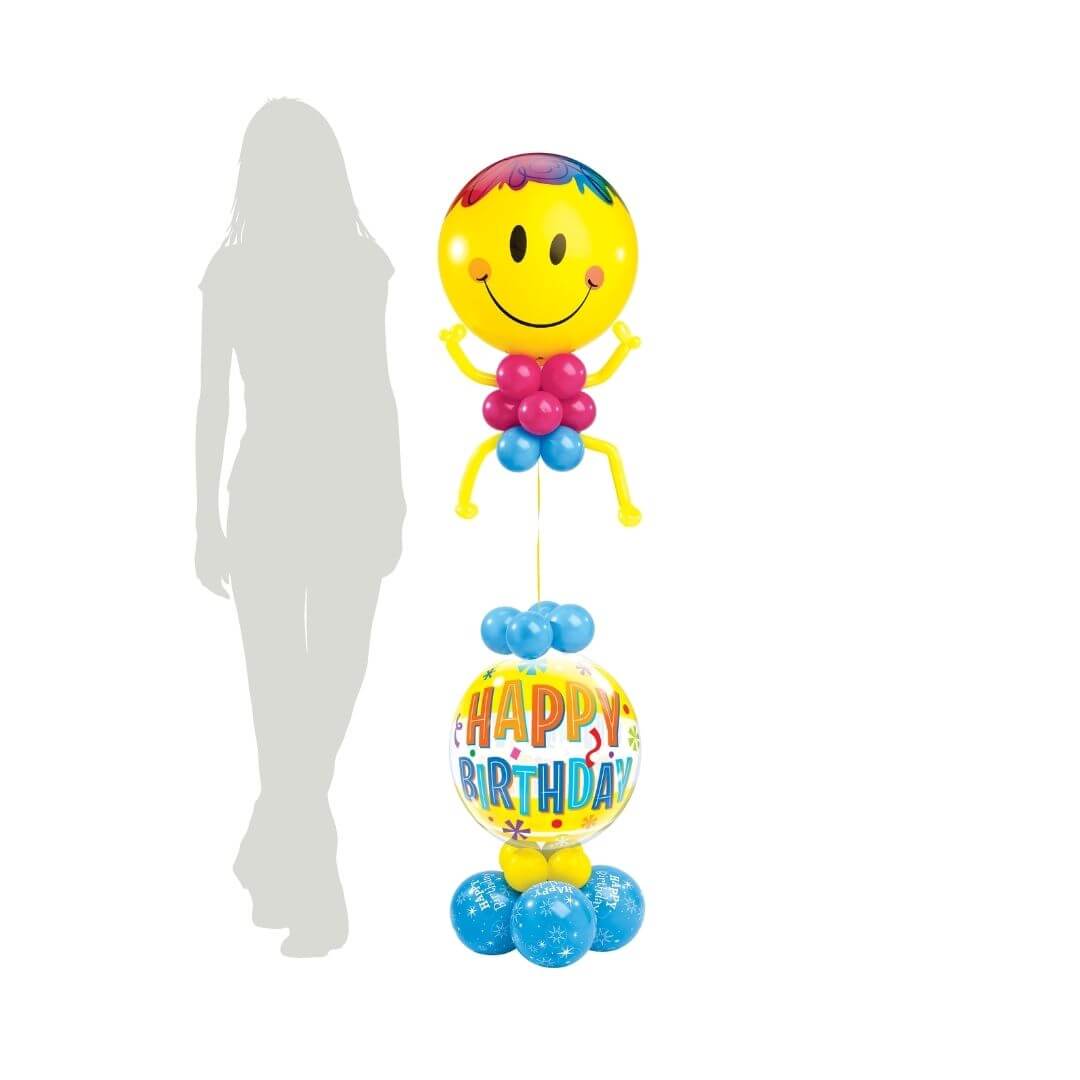 Smiley Face Balloon Arrangement