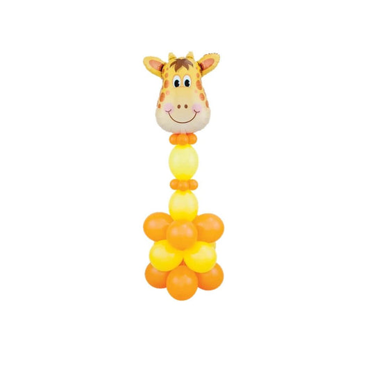 Standing Giraffe Balloon Column
