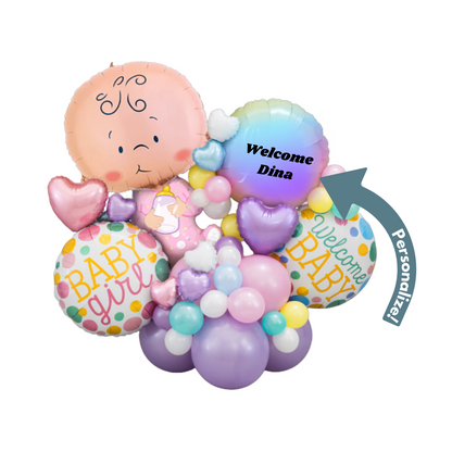 Welcome, Sweet Baby Balloon Arrangement