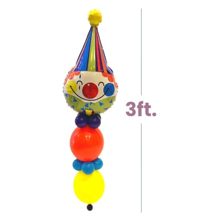 Skittles The Clown Balloon Centerpiece